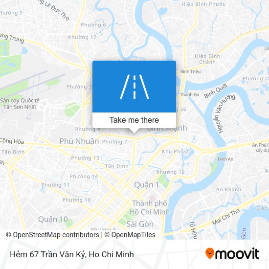 Hẻm 67 Trần Văn Kỷ map