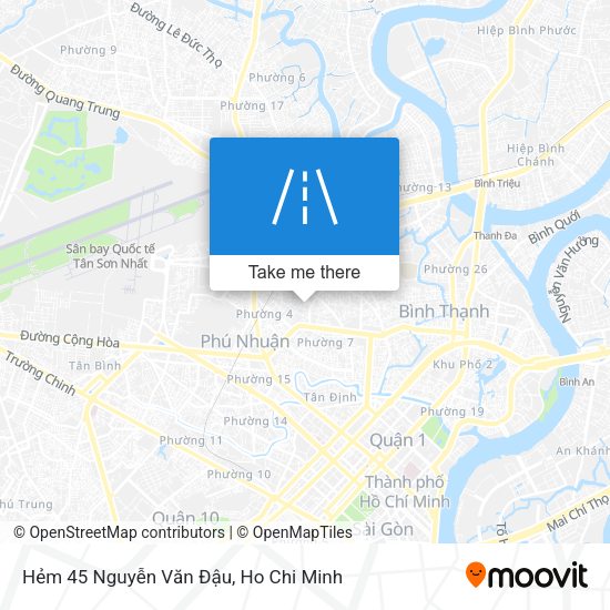 Hẻm 45 Nguyễn Văn Đậu map