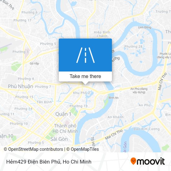 Hẻm429 Điện Biên Phủ map