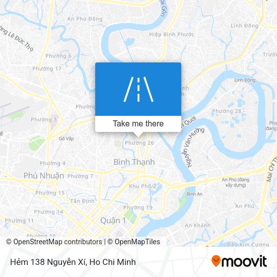 Hẻm 138 Nguyễn Xí map
