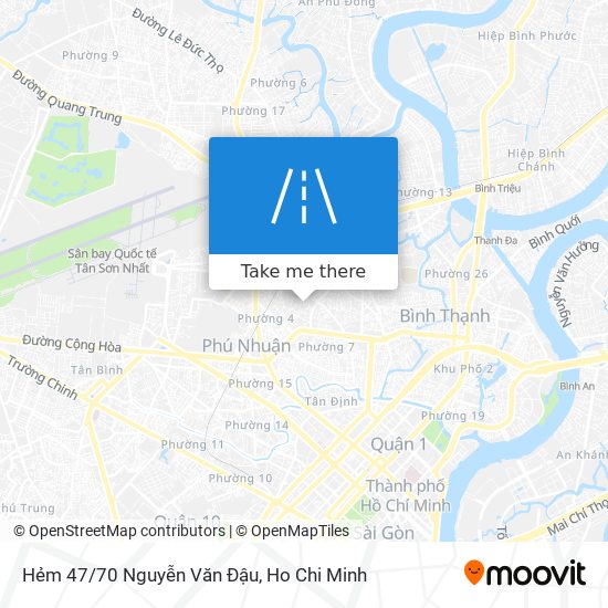 Hẻm 47/70 Nguyễn Văn Đậu map