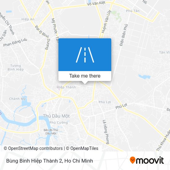 Bùng Binh Hiệp Thành 2 map