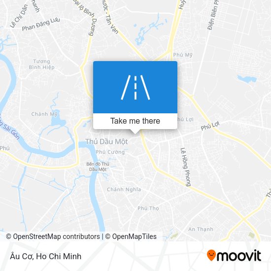 Âu Cơ map