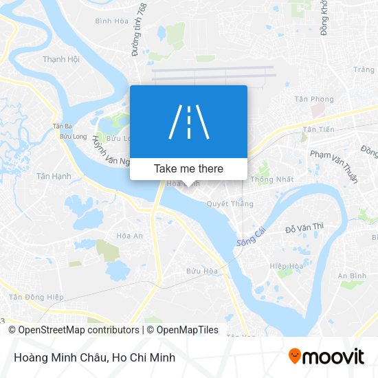Hoàng Minh Châu map