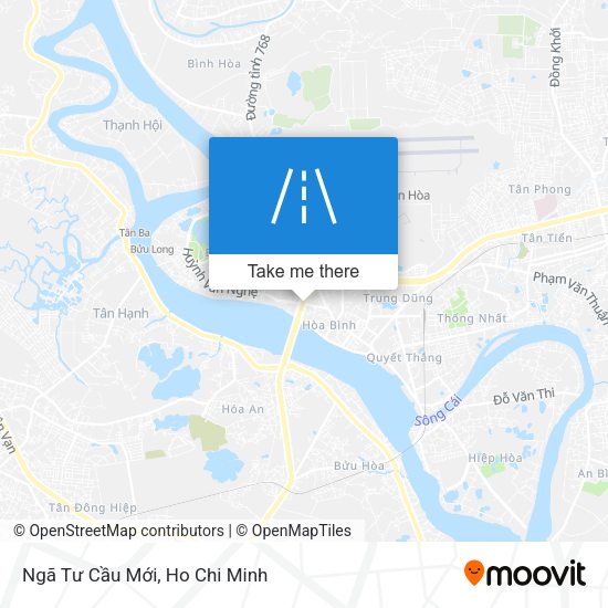 Ngã Tư Cầu Mới map