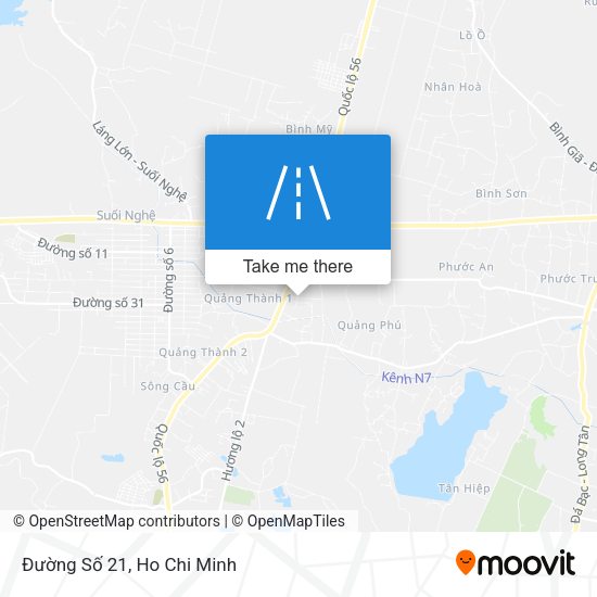Đường Số 21 map