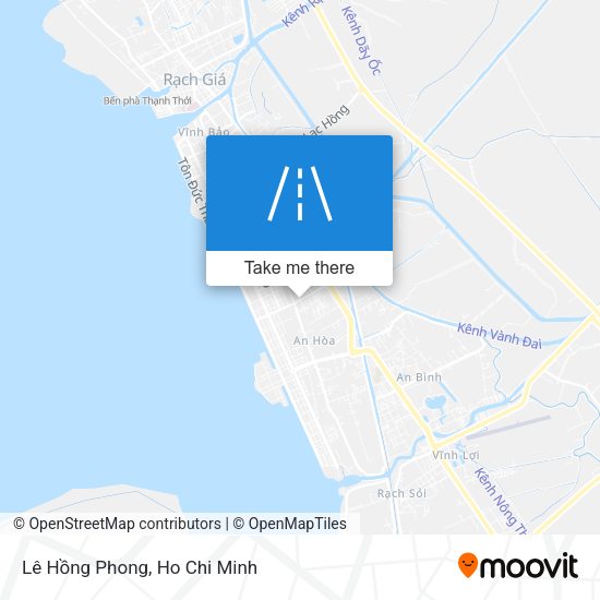Lê Hồng Phong map
