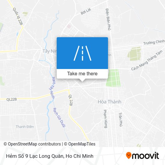 Hẻm Số 9 Lạc Long Quân map