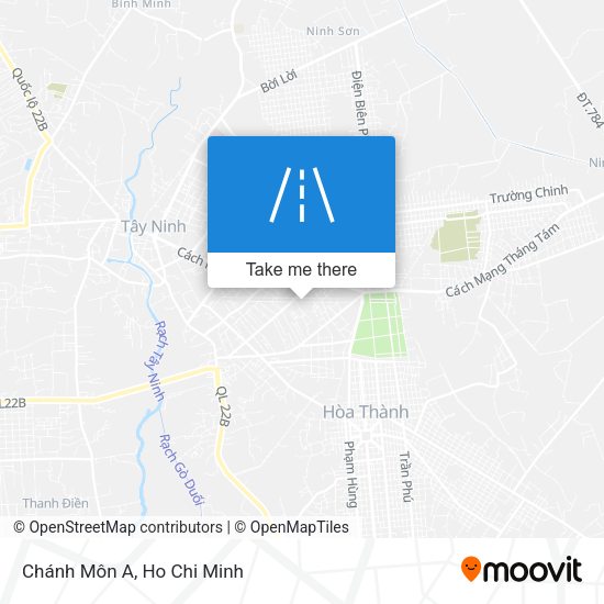 Chánh Môn A map