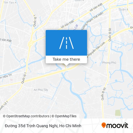 Đường 35d Trịnh Quang Nghị map