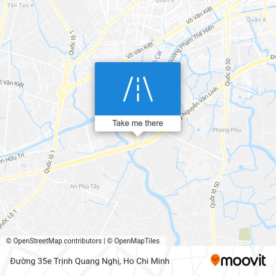 Đường 35e Trịnh Quang Nghị map