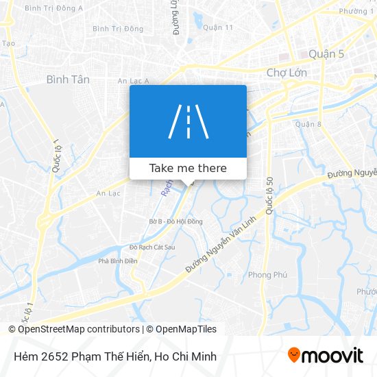 Hẻm 2652 Phạm Thế Hiển map