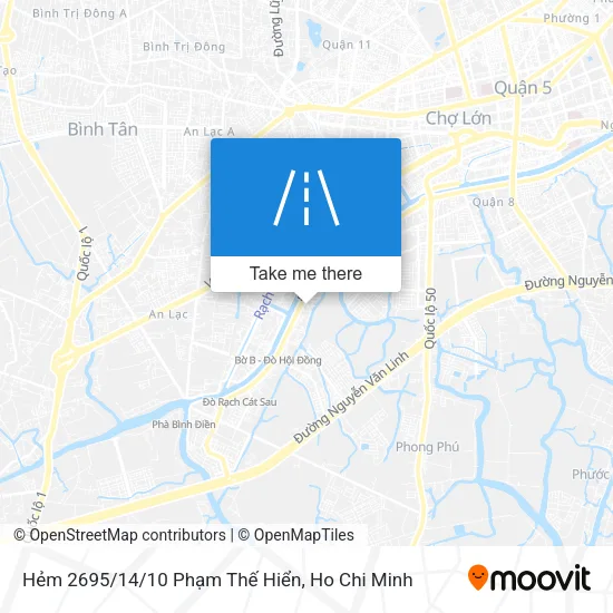 Hẻm 2695/14/10 Phạm Thế Hiển map