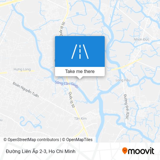 Đường Liên Ấp 2-3 map