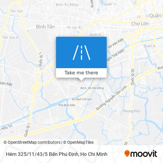 Hẻm 325/11/43/5 Bến Phú Định map