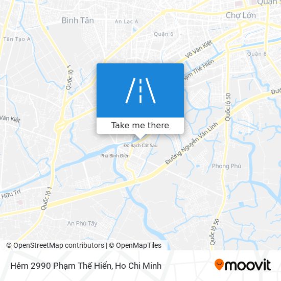 Hẻm 2990 Phạm Thế Hiển map