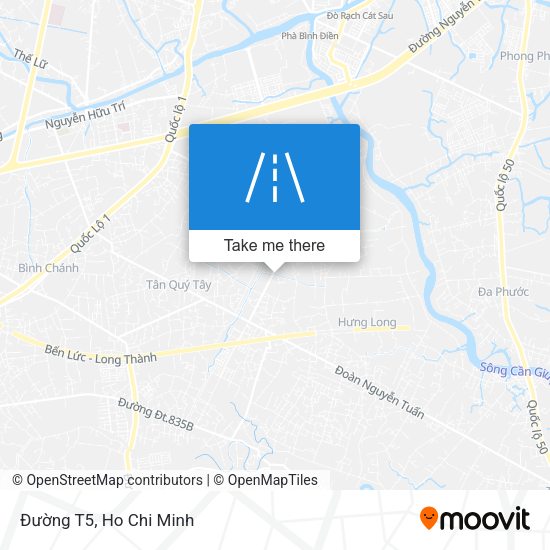 Đường T5 map