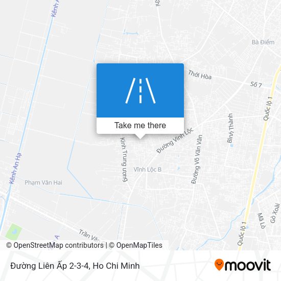 Đường Liên Ấp 2-3-4 map