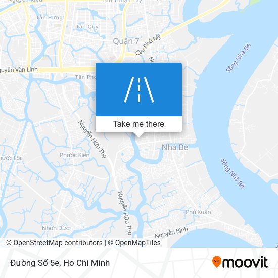 Đường Số 5e map