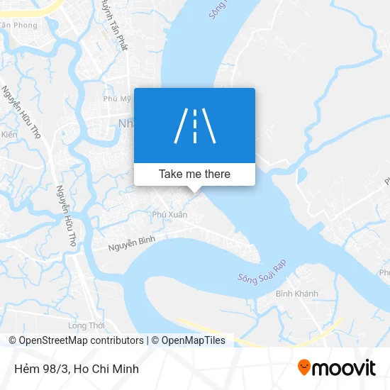 Hẻm 98/3 map