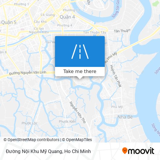 Đường Nội Khu Mỹ Quang map