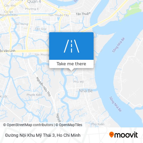 Đường Nội Khu Mỹ Thái 3 map