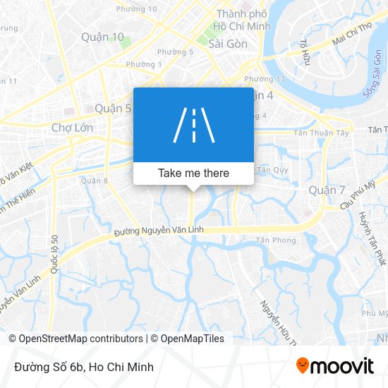 Đường Số 6b map