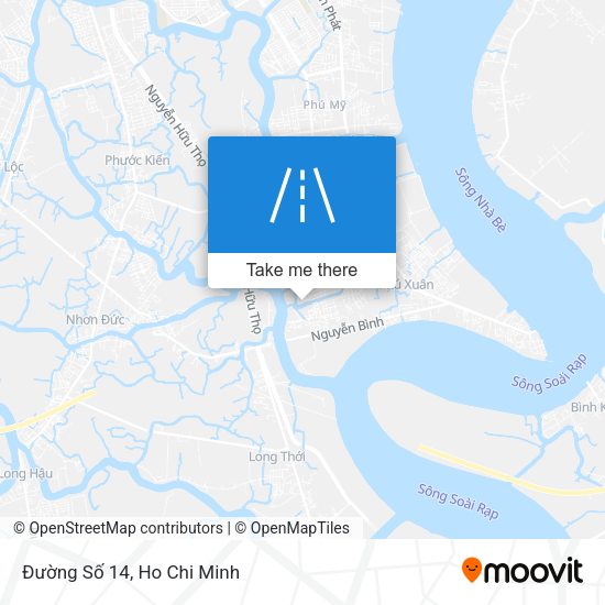 Đường Số 14 map