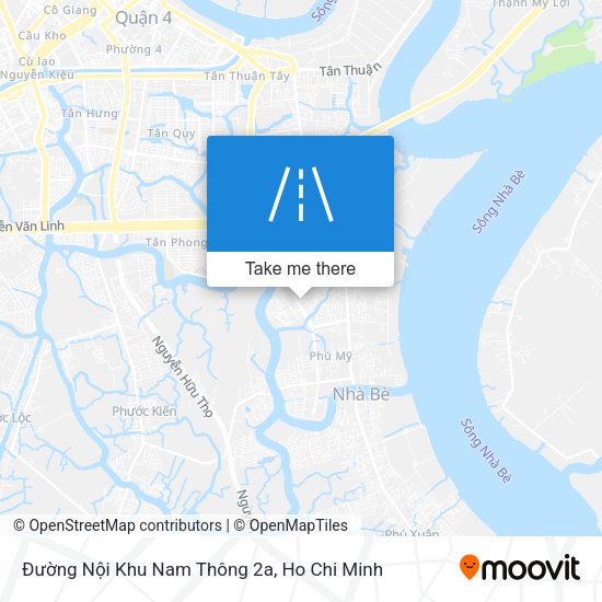 Đường Nội Khu Nam Thông 2a map
