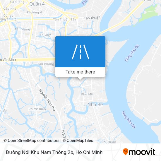 Đường Nói Khu Nam Thông 2b map