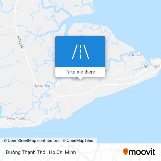 Đường Thạnh Thới map