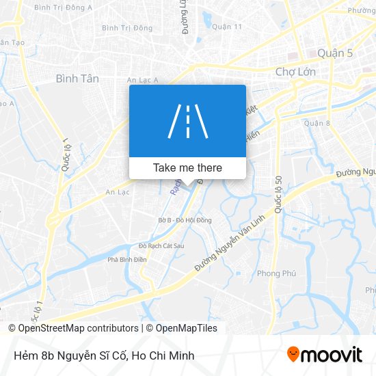 Hẻm 8b Nguyễn Sĩ Cố map
