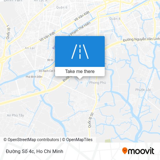 Đường Số 4c map
