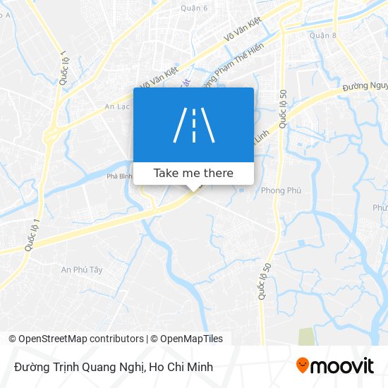 Đường Trịnh Quang Nghị map