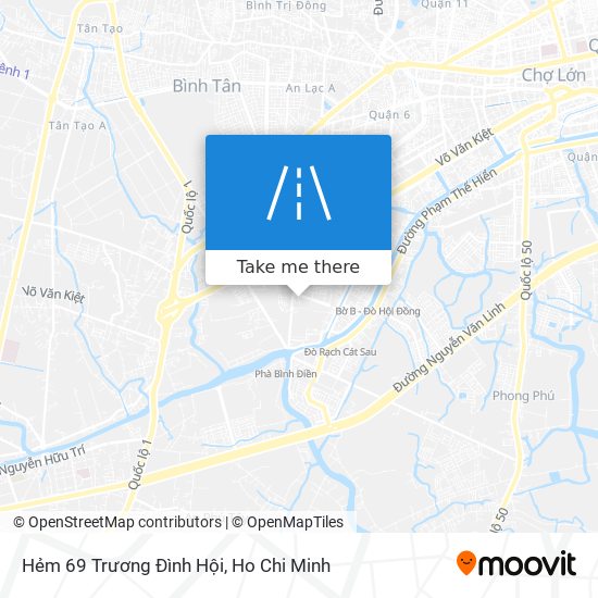 Hẻm 69 Trương Đình Hội map