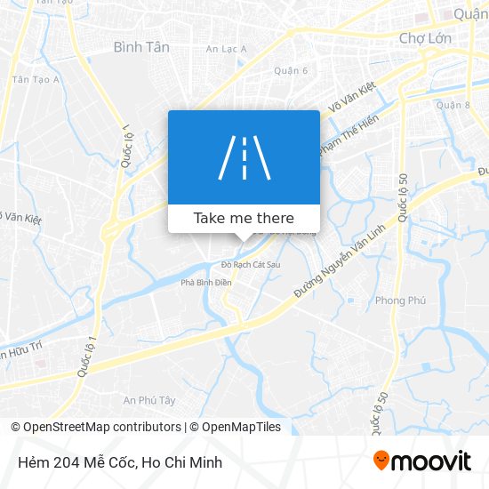 Hẻm 204 Mễ Cốc map