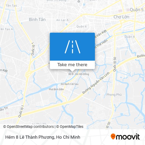 Hẻm 8 Lê Thành Phương map