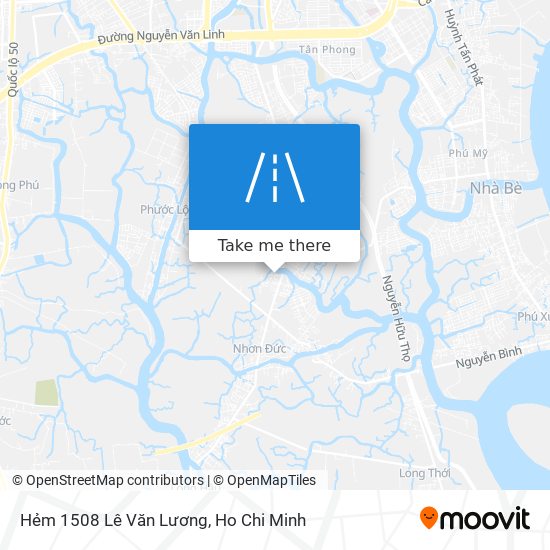 Hẻm 1508 Lê Văn Lương map