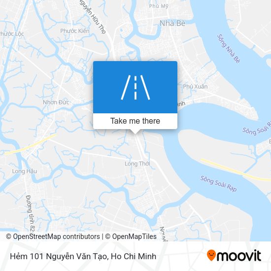 Hẻm 101 Nguyễn Văn Tạo map