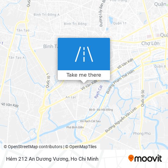 Hẻm 212 An Dương Vương map