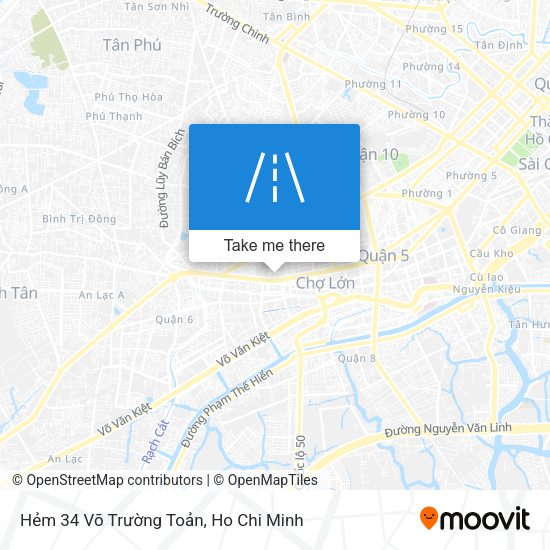 Hẻm 34 Võ Trường Toản map