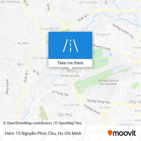 Hẻm 15 Nguyễn Phúc Chu map