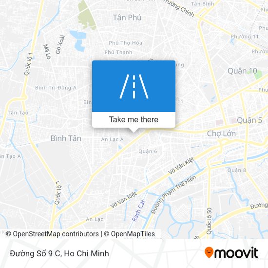 Đường Số 9 C map