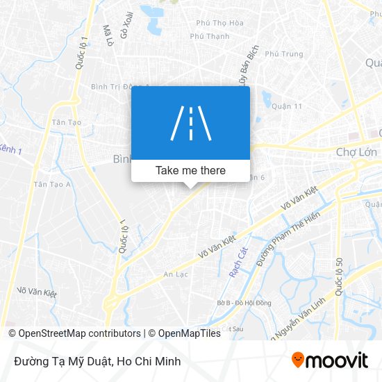 Đường Tạ Mỹ Duật map