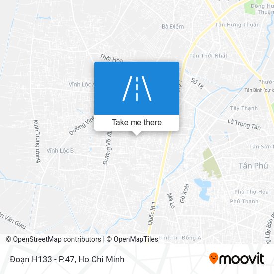 Đoạn H133 - P.47 map