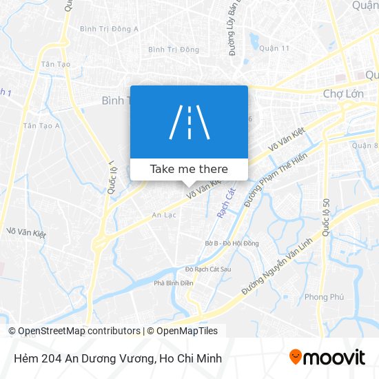 Hẻm 204 An Dương Vương map