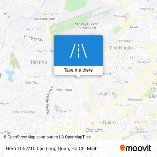 Hẻm 1052/10 Lạc Long Quân map