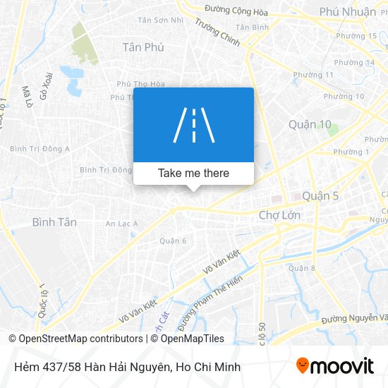 Hẻm 437/58 Hàn Hải Nguyên map