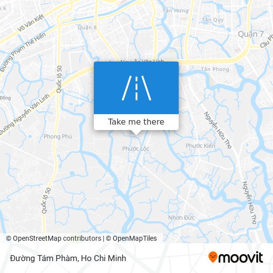 Đường Tám Phàm map