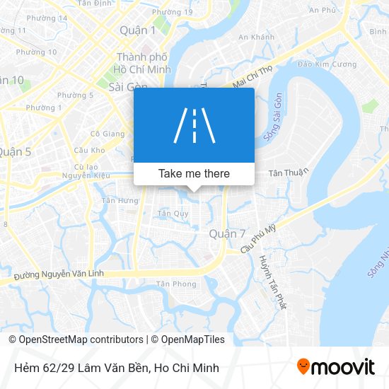 Hẻm 62/29 Lâm Văn Bền map